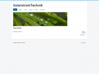 solarstromtechnik.at Webseite Vorschau