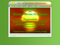 solartechnik-hoffmann.de Webseite Vorschau