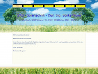 solartechnik-sw.de Webseite Vorschau