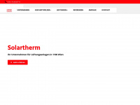 solartherm.co.at Webseite Vorschau