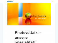 solektra.ch Webseite Vorschau