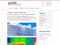 solib.de Webseite Vorschau