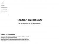 pension-bellhaeuser.de Webseite Vorschau