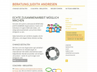 judithandresen.com Webseite Vorschau