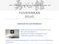 aikido-weidenau.de Webseite Vorschau