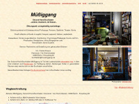 muessiggang.net Webseite Vorschau