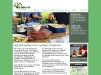 koesterhof.de Webseite Vorschau