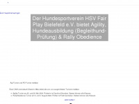hsv-fairplay.de Webseite Vorschau