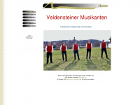 veldensteiner-musikanten.de Webseite Vorschau