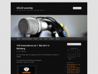 solid-worship.ch Webseite Vorschau