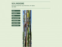 solinsieme.ch Webseite Vorschau