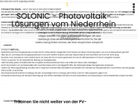 solonic.de Webseite Vorschau