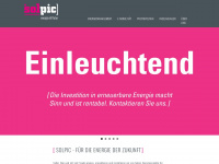 solpic.ch Webseite Vorschau