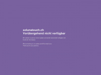 solunatouch.ch Webseite Vorschau