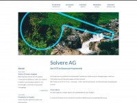 solvere.ch Webseite Vorschau