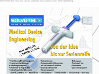solvotec.de Webseite Vorschau