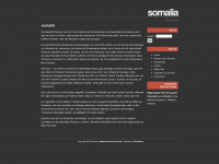 somalia.at Webseite Vorschau