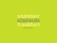 Sommerakademie-frankfurt.de