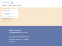 sommerhaus-thiessow.de Webseite Vorschau