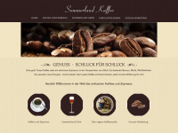 sommerland-kaffee.de Webseite Vorschau