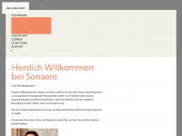 sonaare.ch Webseite Vorschau