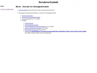 sonderschulweb.de Webseite Vorschau