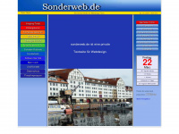 sonderweb.de Webseite Vorschau