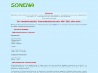 sonena.de Webseite Vorschau