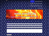 sondix.de Webseite Vorschau