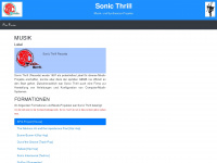 sonic-thrill.de Webseite Vorschau