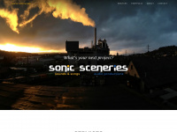 sonicsceneries.ch Webseite Vorschau