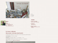 sonja-scherer.de Webseite Vorschau