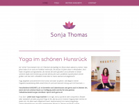 sonjathomas-yoga.de Webseite Vorschau