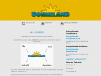 sonneland.ch Webseite Vorschau