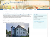 sonnenbergschule.de Webseite Vorschau