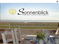 sonnenblick-baltrum.de Webseite Vorschau