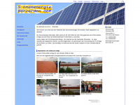 sonnenenergie-doerverden.de Webseite Vorschau