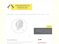 sonnenfeld-stiftung.de Webseite Vorschau