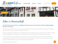 sonnenhof-kommern.de Webseite Vorschau