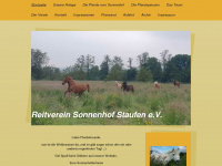 sonnenhof-staufen.de Webseite Vorschau