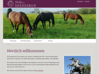 sonnenruh.ch Webseite Vorschau