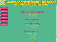 sonnenstudio-jessen.de Webseite Vorschau