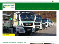 sonnleithner-transporte.at Webseite Vorschau