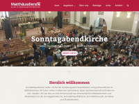 sonntagabendkirche.de Webseite Vorschau