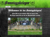 sonntagskrieger.de Webseite Vorschau