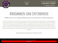 sonnwinkl.at Webseite Vorschau