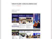 sonus.at Webseite Vorschau