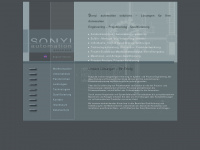 sonyi-automation.de Webseite Vorschau