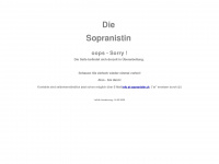 sopranistin.ch Webseite Vorschau