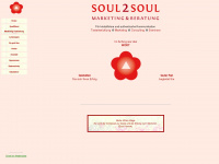soul2soulmarketing.de Webseite Vorschau